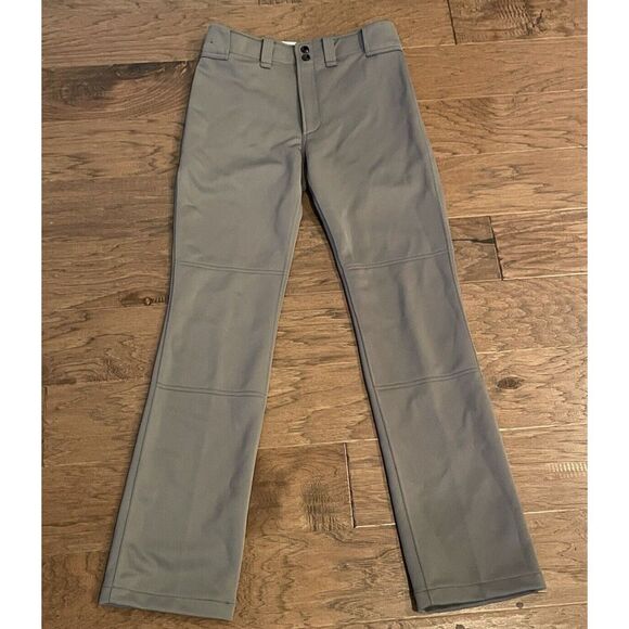 Mizuno Performance Baseball Pants Youth YXXL 30-32 Light Gray Sports Athletic - Picture 1 of 8